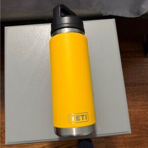 YETI Yellow Stainless Steel Water Bottle
